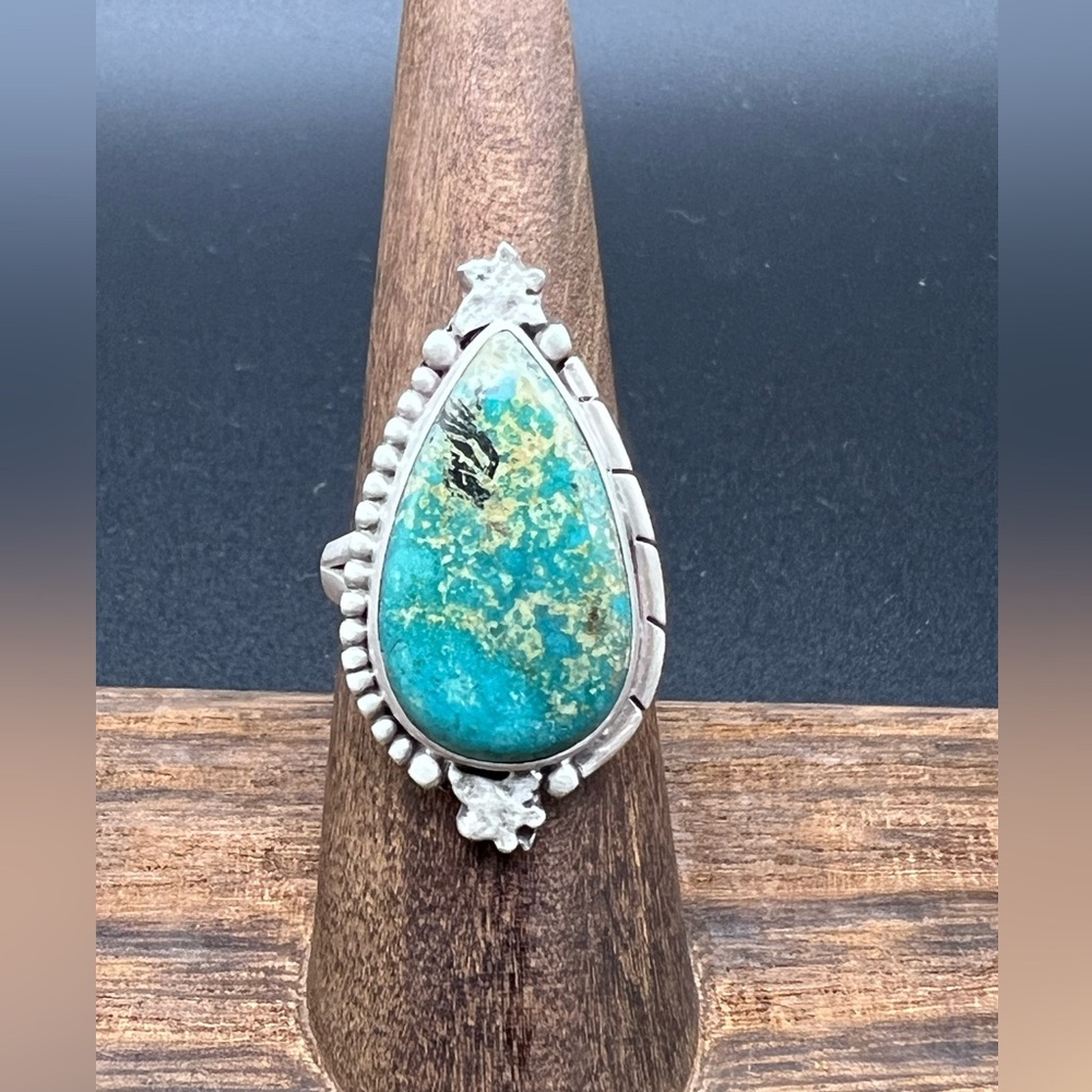 Blackjack Turquoise Adjustable Southwest Ring